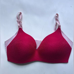 Knix Wingwoman Bra Purple Lilac Lace Opaque Size 5 (38 C - D, 40C)